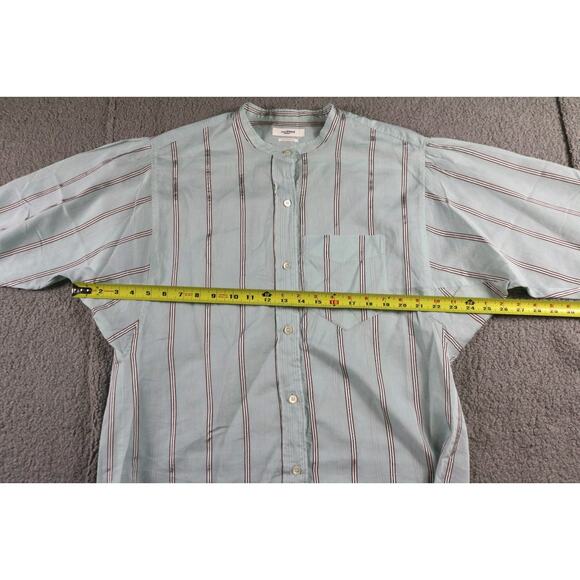 Isabel Marantz Etoile Shirt 40 Blue Multi Striped Satchell Cotton Silk Blend - Picture 9 of 11